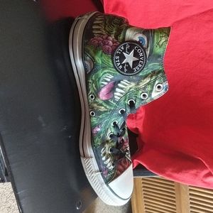 Converse zombie shoes